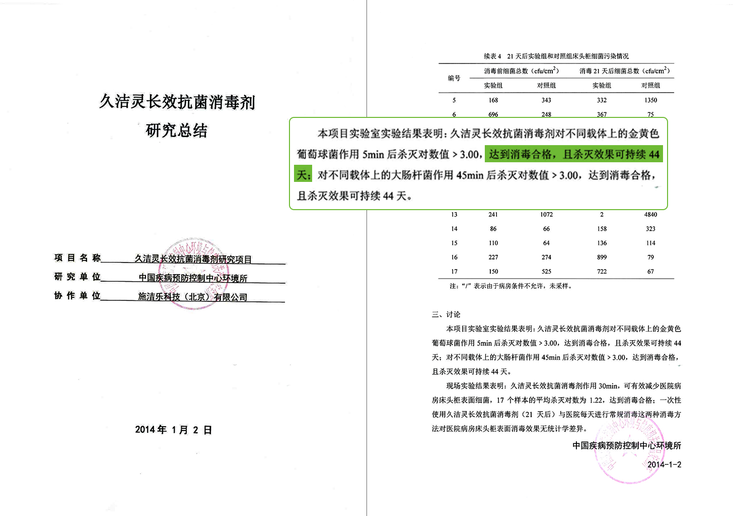 中国疾病预防控制中心物表抗菌44天检测报告详情7.jpg